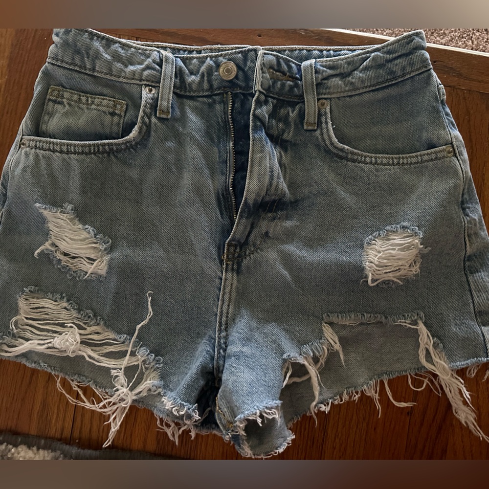 Forever 21 Distressed Denim shorts